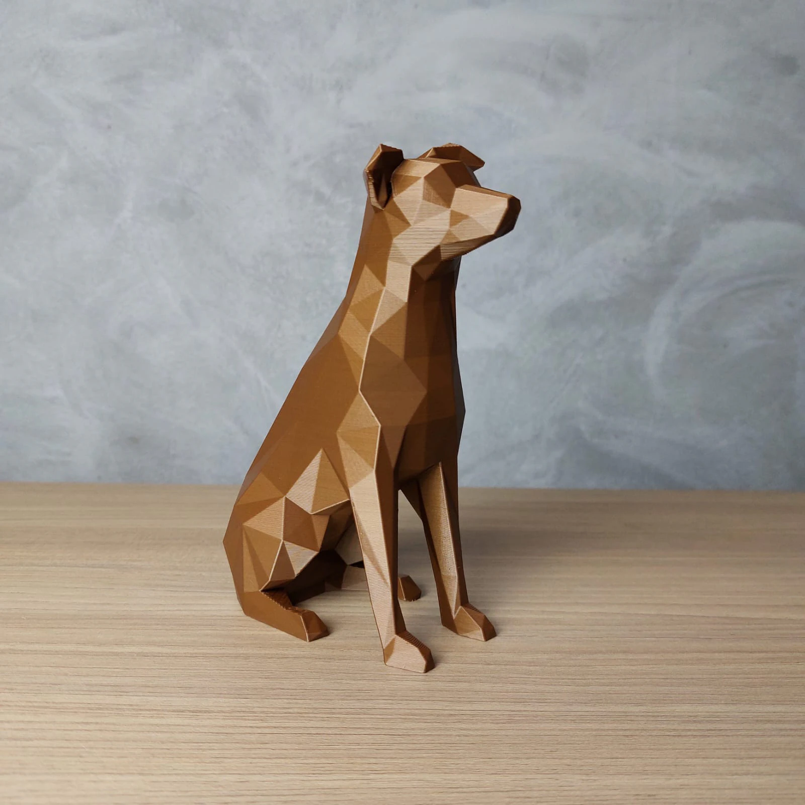 Low Poly Vira Lata 3D Print Model .c4d .max .obj .3ds .fbx .stl .blend