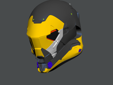 Anthem Helmet Ranger Javelin Modello 3D