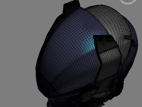 Arkham Knight Helmet 3D मॉडल