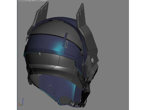 Arkham Knight Helmet 3D मॉडल