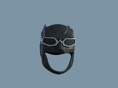 Batman Justice League Helmet Modello 3D
