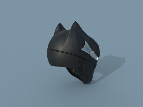 Batman Justice League Helmet Modello 3D