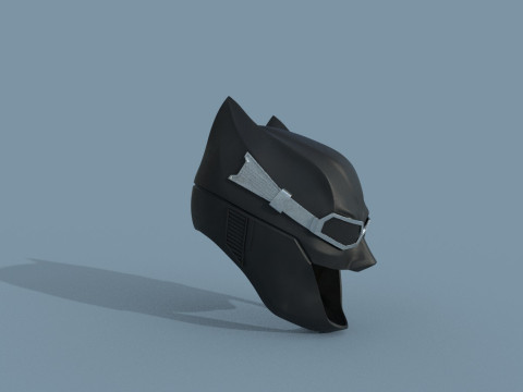 Batman Justice League Helmet Modello 3D