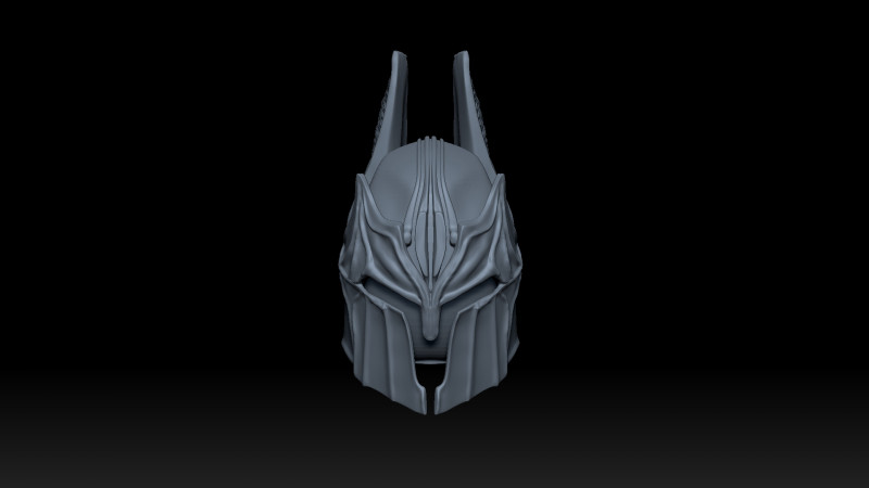SPARTAN BATMAN HELMET Modello 3D .c4d .max .obj .3ds .fbx .stl .blend 