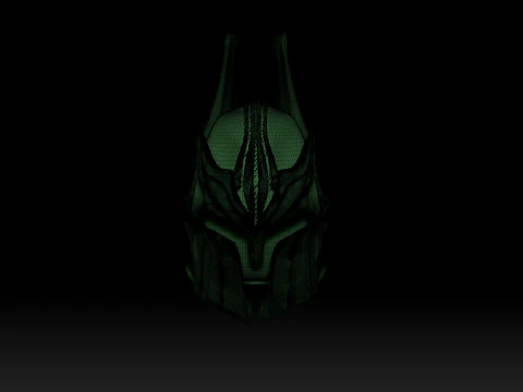 SPARTAN BATMAN HELMET 3D Model