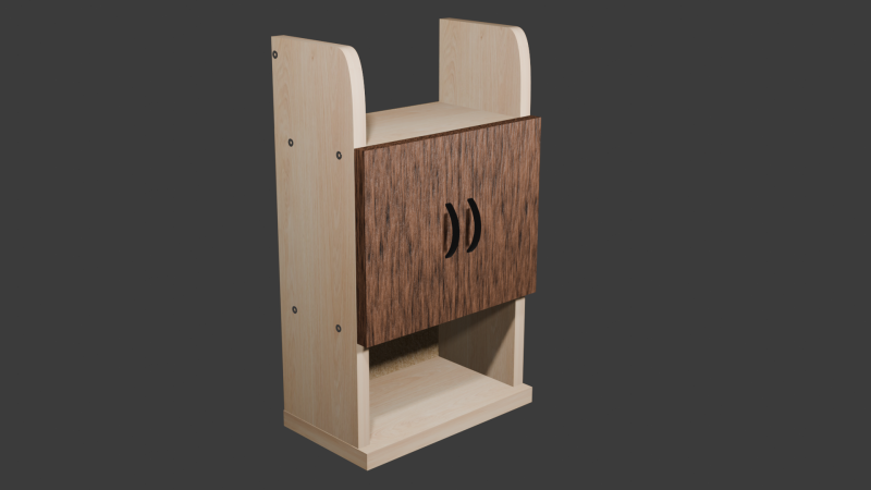 Locker for things 3D Модель .c4d .max .obj .3ds .fbx .stl .blend 