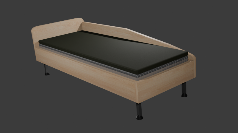 Bed 3D-Modell .c4d .max .obj .3ds .fbx .stl .blend 