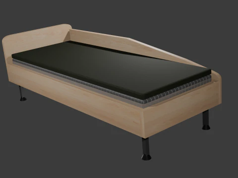 बिस्तर 3D मॉडल