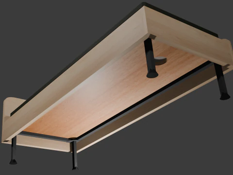 बिस्तर 3D मॉडल