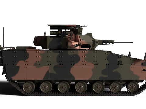 Korea Redback 3D Model