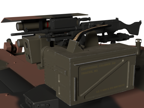 Korea Redback Modelo 3D