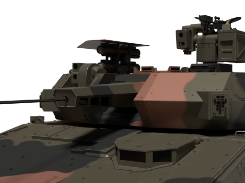 Korea Redback Modelo 3D