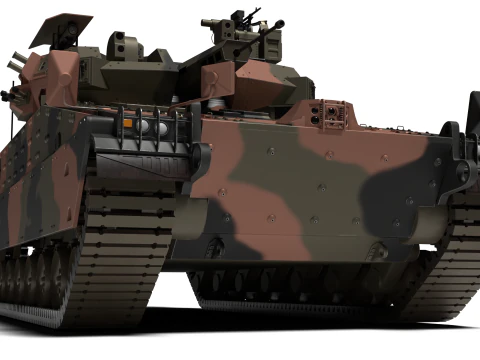 Korea Redback 3D Model