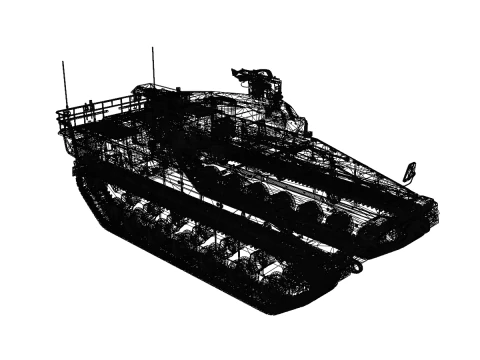 Korea Redback 3D Model