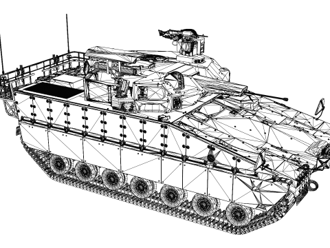 Korea Redback Modelo 3D