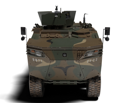 Korean Panzer K-808 3D मॉडल