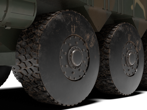 Korean Panzer K-808 3D मॉडल