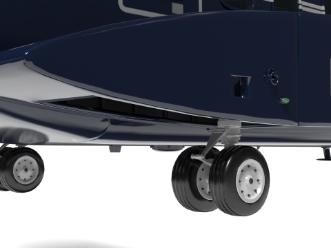 Korea presidential helicopter Model 3D