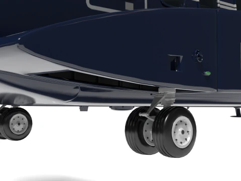 Korea presidential helicopter 3D Model