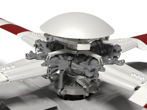 Korea presidential helicopter 3D Model
