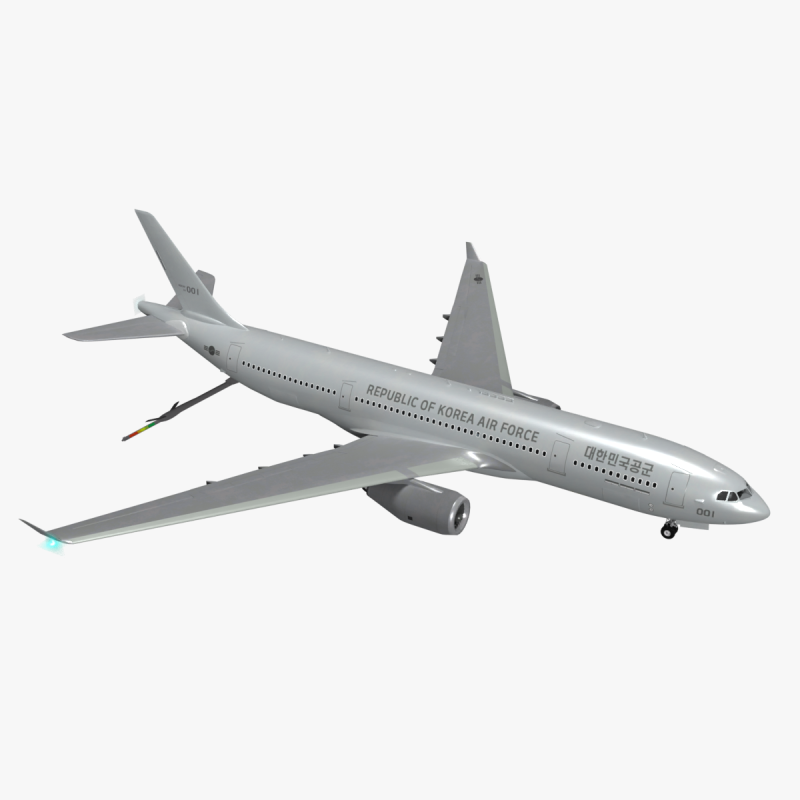 Korean Aerial refueling aircraft K-330 Modelo 3D .c4d .max .obj .3ds .fbx .stl .blend 