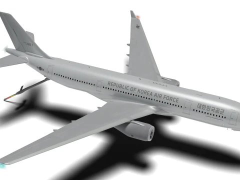 Korean Aerial refueling aircraft K-330 3D Model