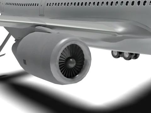 Korean Aerial refueling aircraft K-330 3D Model