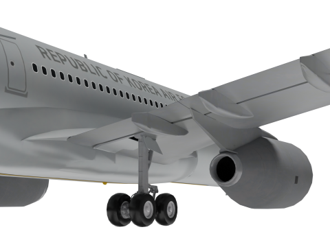 Korean Aerial refueling aircraft K-330 Modelo 3D