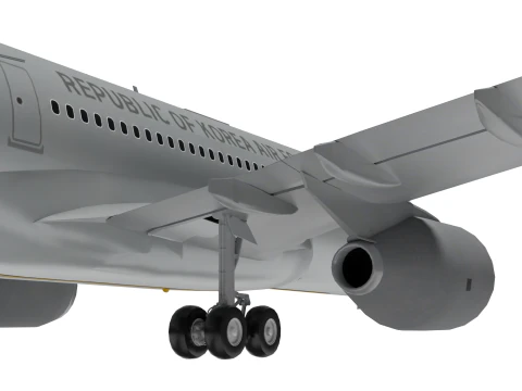 Korean Aerial refueling aircraft K-330 3D Model