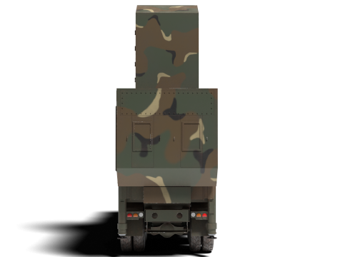 Korea Radar truck Cheongung Model 3D