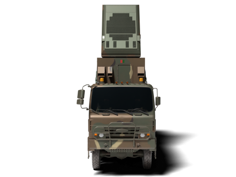 Korea Radar truck Cheongung Model 3D