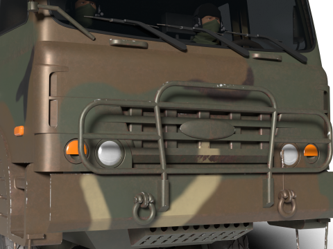 Korea Radar truck Cheongung Model 3D