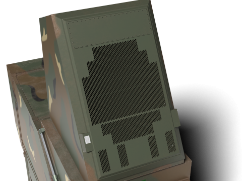 Korea Radar truck Cheongung Model 3D