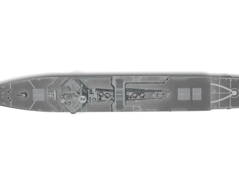 King Sejong class destroyer 3D Model