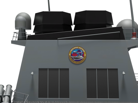 King Sejong class destroyer 3D Model
