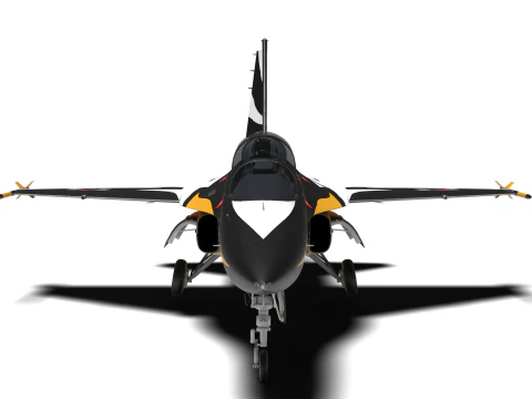Aerobatics Black Eagles 3D Model