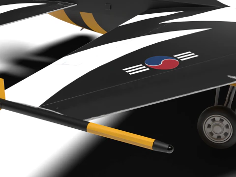 Aerobatics Black Eagles 3D Model