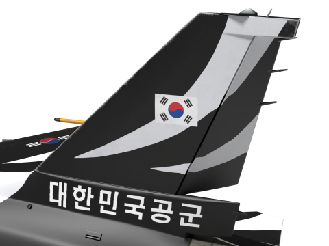 Aerobatics Black Eagles 3D Model