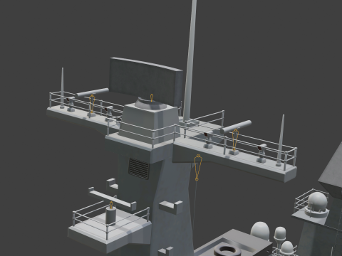 Korea Large transport ship Marado 3D-Modell