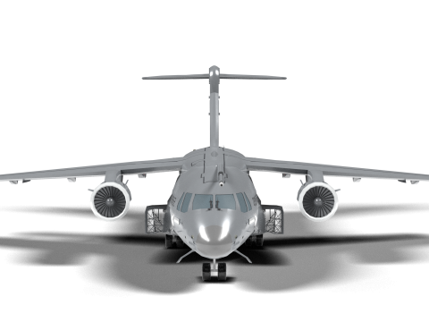Military transport aircraft C-390 Modelo 3D