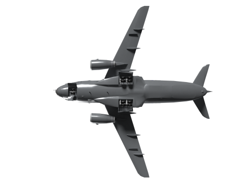 Military transport aircraft C-390 Modelo 3D