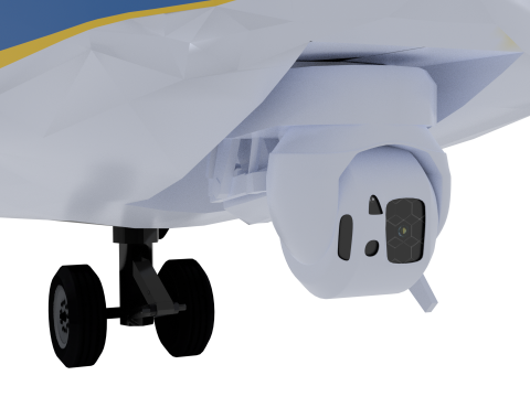 Police helicopter Modelo 3D