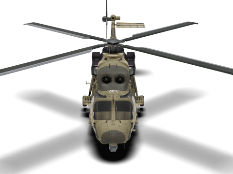 Korea Armys helicopter Surion Modelo 3D