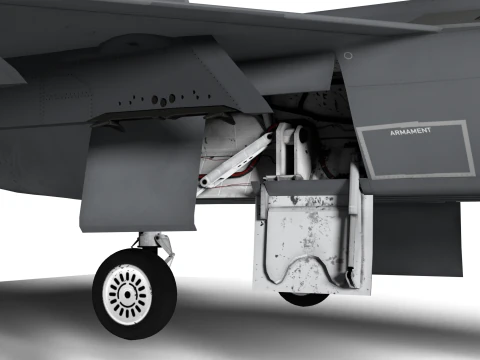 KF-21 double seat 3D Model