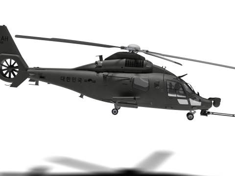 Korean LAH Light Armed Helicopter Modèle 3D
