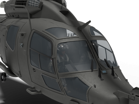 Korean LAH Light Armed Helicopter Modèle 3D