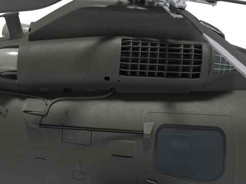 Korean LAH Light Armed Helicopter Modèle 3D