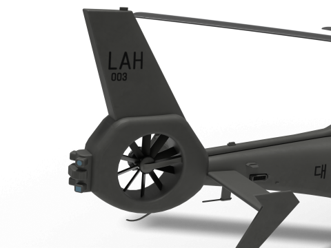 Korean LAH Light Armed Helicopter Modèle 3D