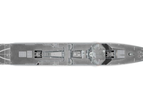 Korea Destroyer the King Jeong-jo Modelo 3D
