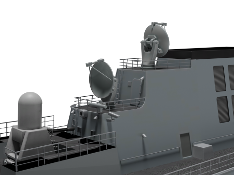 Korea Destroyer the King Jeong-jo Modelo 3D